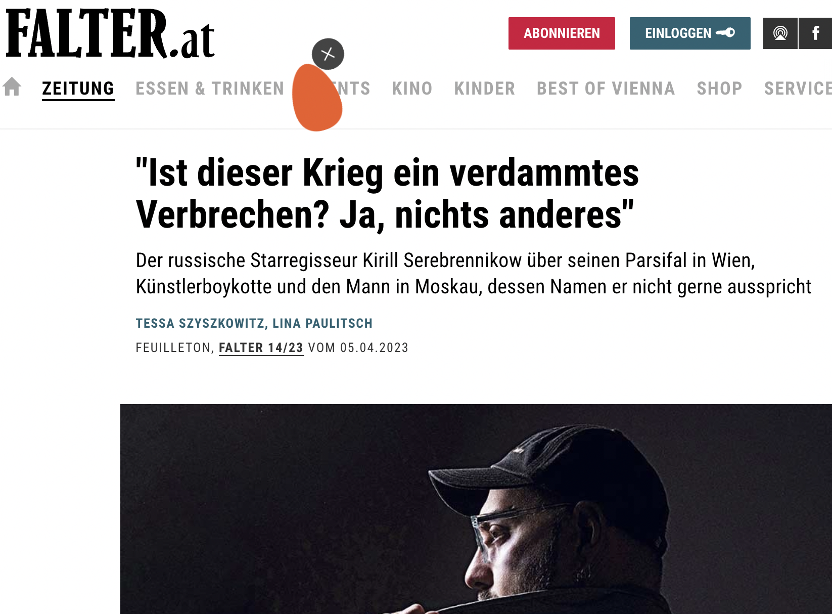 "Ist dieser Krieg ein verdammtes Verbrechen? Ja, nichts anderes"